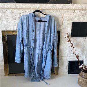 BDG Denim Dress with Hood